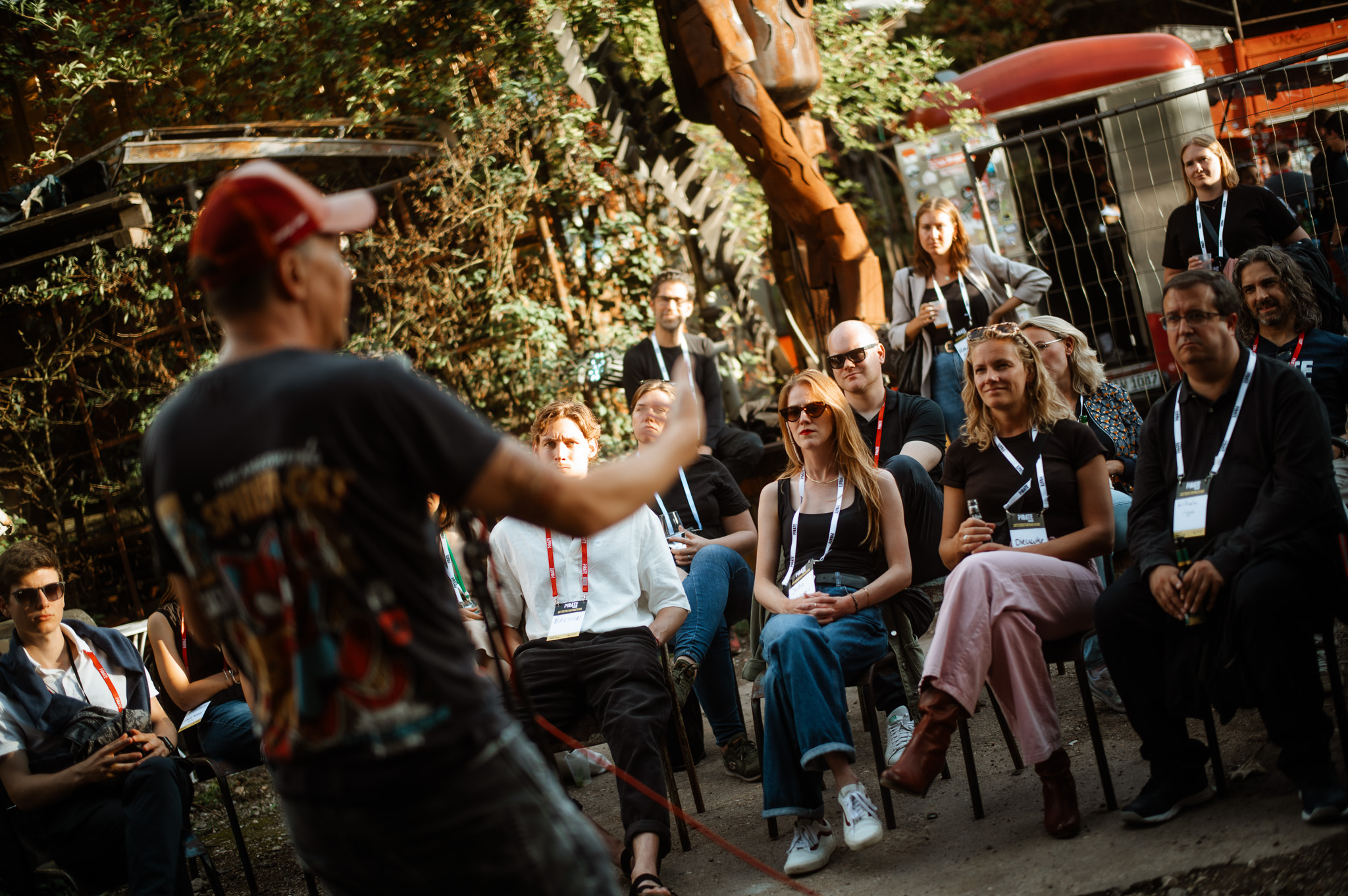 Intime Event-Atmosphäre – Speaker und Publikum im Dialog bei PIRATEx