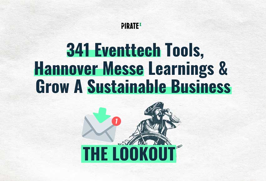 Header image of The Lookout All News Online Events and Virtual Events on the eventtech landscape map from april and the Hannover Messe learnings