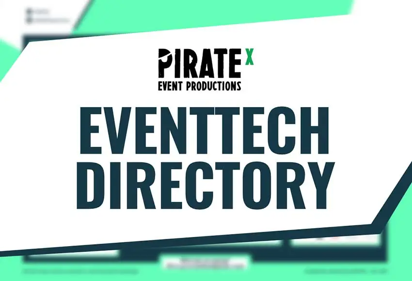 Header picture for the PIRATEX Eventtech Tools Directory for online experiences Blog Article